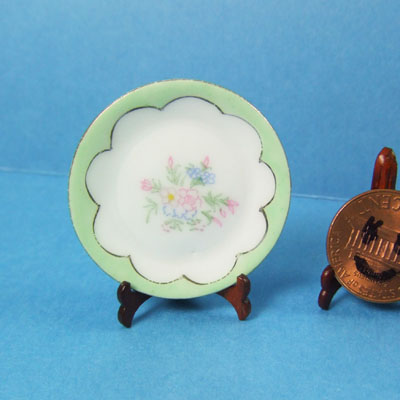 Collectible Green Tray or OVER-SIZED SERVING PLATTER - EP 05011 - Click Image to Close